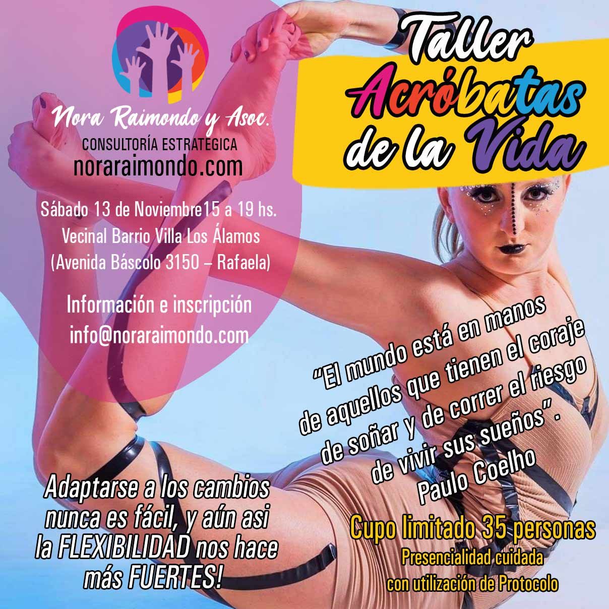 Taller Acróbatas de la Vida